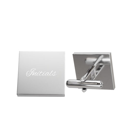 Gold Square Cufflinks — Minimal Polished Dress Shirt Accessories