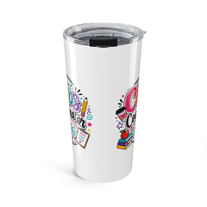 Chaos Coordinator (Aug–May) 20oz Tumbler | Teacher Survival Cup